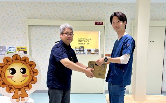 熱中症対策として「立花ひよこ保育園」へ経口補水液と塩分補給用タブレットを寄付